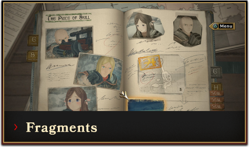 Go to fragments world page